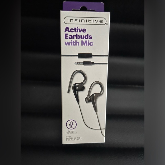 Infinitive active earbuds with mic - Picture 1 of 4